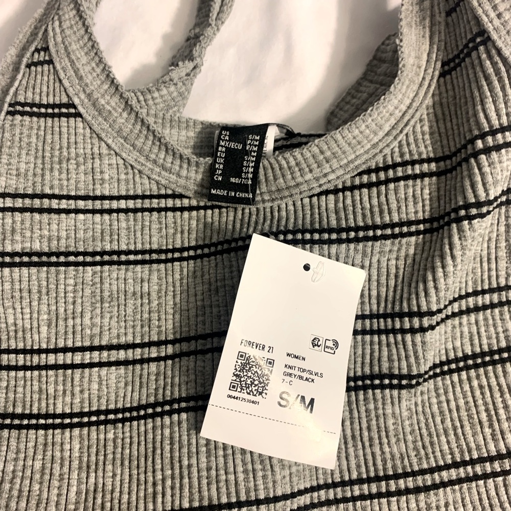 Forever 21 Cropped Tank Top SMALL